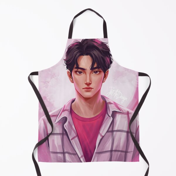Aperçu de l'œuvre jinu peinture saja kpop art pastel créée et vendue par jbfart.