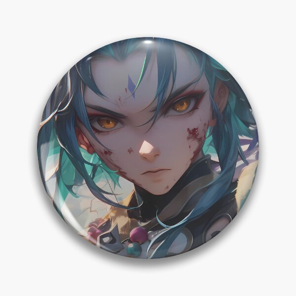 Artikelvorschau, Xiao Genshin Impact Game Battle Fantasy Adeptus Dark Sky Intensity entworfen und verkauft von CarlosBender.