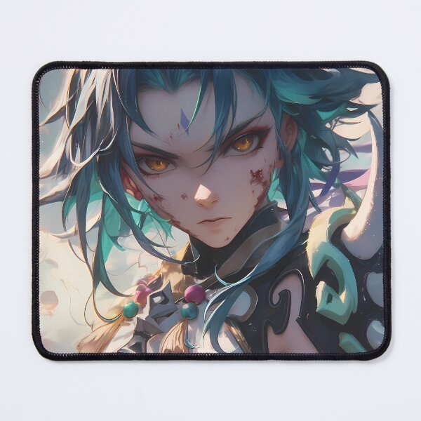 Item preview, Xiao Genshin Impact Game Battle Fantasy Adeptus Dark Sky Intensity designed and sold by CarlosBender.