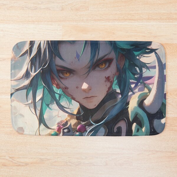 Item preview, Xiao Genshin Impact Game Battle Fantasy Adeptus Dark Sky Intensity designed and sold by CarlosBender.