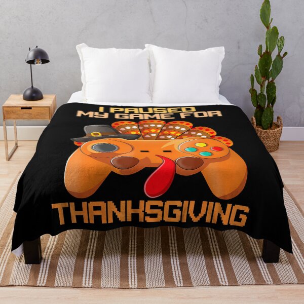 Item preview, I Paused My Game For Thanksgiving Game Controller designed and sold by prabuniard.