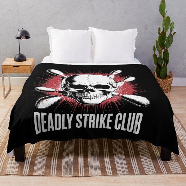 Item preview, Bowling Champ Deadly Strike Club Skull Bowling designed and sold by genkihikki.