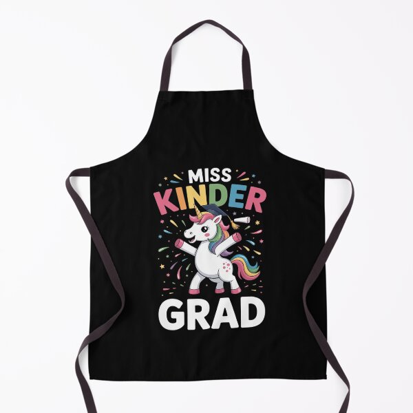 Item preview, Miss Kinder Grad Kindergarten Graduation Unicorn designed and sold by SIGORDESIGN.