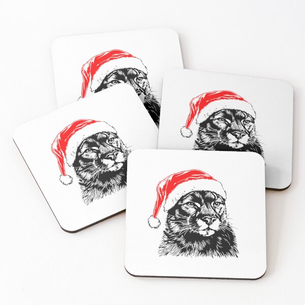 Item preview, Christmas Cougar designed and sold by JollyCritters.