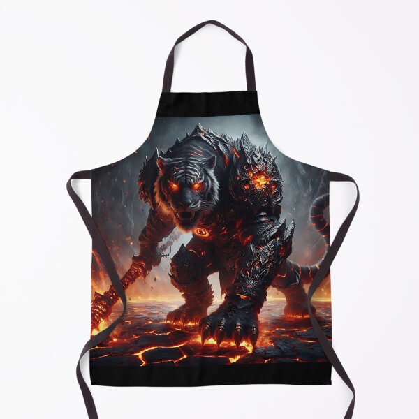 Item preview, Black Lava Tiger designed and sold by GalleryBrisArt.