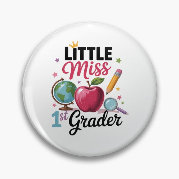 Item preview, Little Miss 1st Grader First Day Of School 1st Grade Girl designed and sold by SIGORDESIGN.