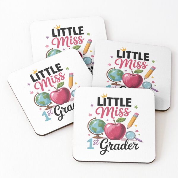 Item preview, Little Miss 1st Grader First Day Of School 1st Grade Girl designed and sold by SIGORDESIGN.