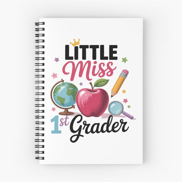Item preview, Little Miss 1st Grader First Day Of School 1st Grade Girl designed and sold by SIGORDESIGN.