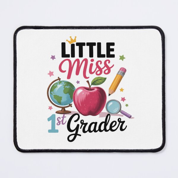 Item preview, Little Miss 1st Grader First Day Of School 1st Grade Girl designed and sold by SIGORDESIGN.