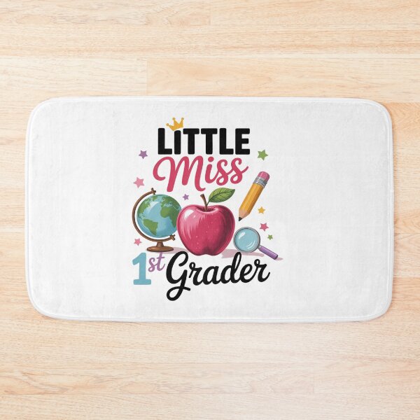 Item preview, Little Miss 1st Grader First Day Of School 1st Grade Girl designed and sold by SIGORDESIGN.