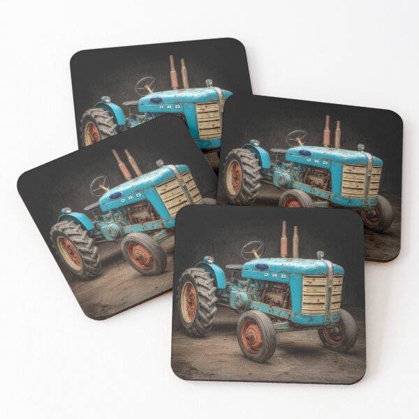 Item preview, Vintage Ford Tractor Portrait designed and sold by Savannah Gibbs.