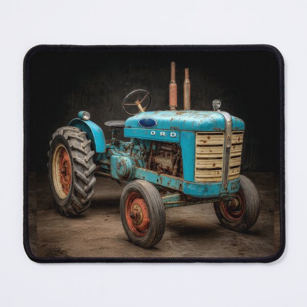 Item preview, Vintage Ford Tractor Portrait designed and sold by Savannah Gibbs.