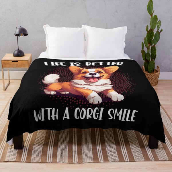 Item preview, Life Is Better With A Corgi Smile designed and sold by caiknelinex.