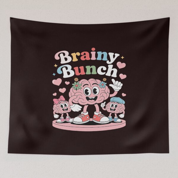 Item preview, Brainy Bunch Mom Family Smart Cute designed and sold by ProudForFunny.