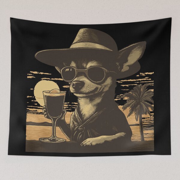 Item preview, Mr. Chihuahua, private detective for hire designed and sold by ClubVacay.