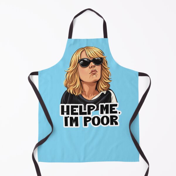 Item preview, Help Me I’m Poor – Funny Sunglasses Girl Meme Illustration designed and sold by SimplyJasper.
