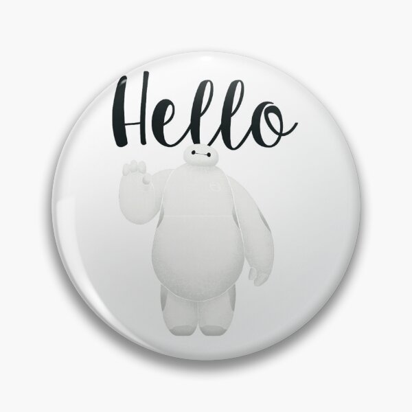 Item preview,  Big Hero  Baymax Wave Hello Graphic  designed and sold by enamalbjerdekx.