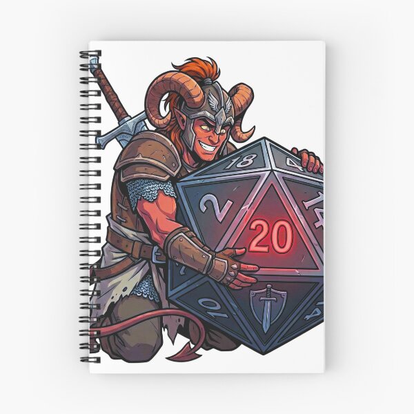 Item preview, Warrior's Pride: Tiefling Fighter Dice Goblin designed and sold by SkinnyFlatWhite.