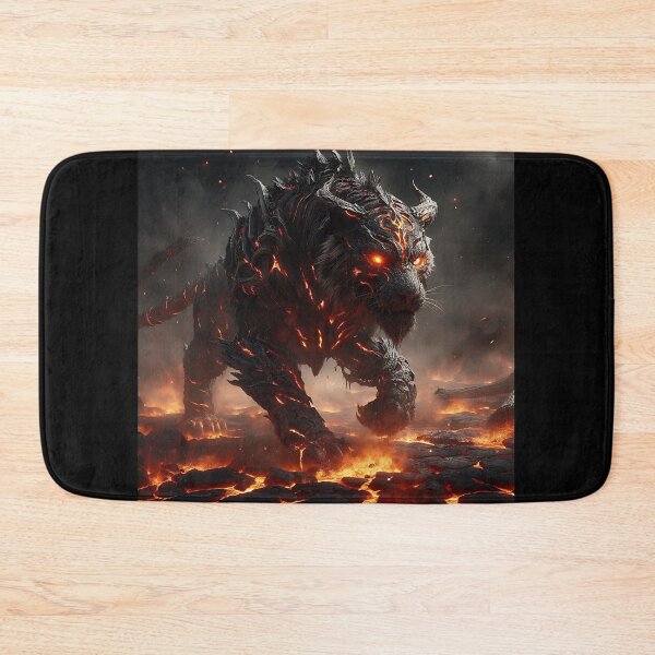 Item preview, Black Lava Tiger designed and sold by GalleryBrisArt.