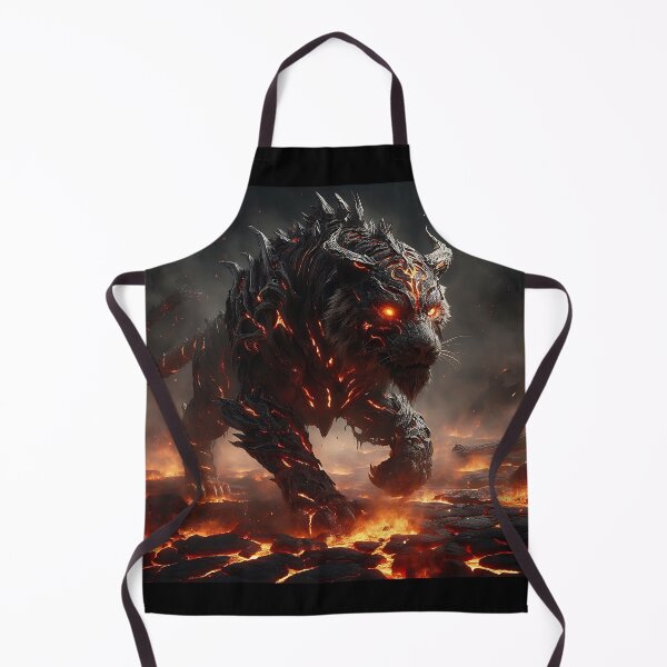 Item preview, Black Lava Tiger designed and sold by GalleryBrisArt.