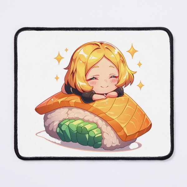 Item preview, Yellow Diamond Land Of The Lustrous Anime Girl Kawaii Chibi Sushi Gem Style designed and sold by CarlosBender.