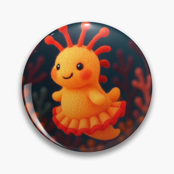 Item preview, Meet MoMo the Sea Slug of Cuddlefish Cove designed and sold by CuddleFish Creations.