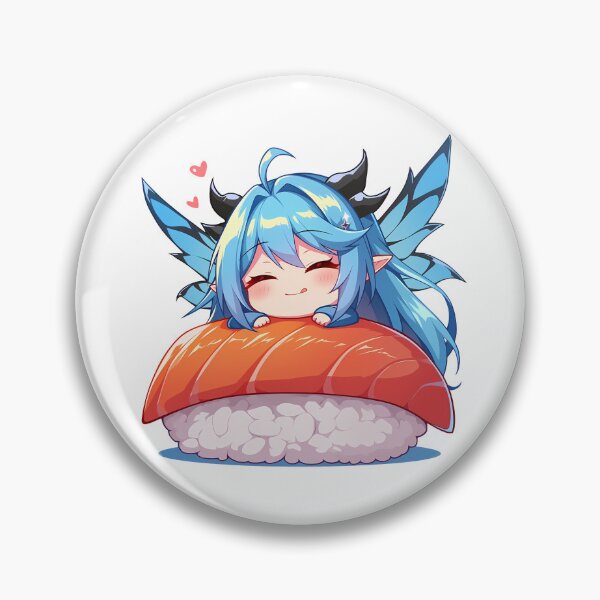 Item preview, Shefi Princess Connect Game Kawaii Chibi Sushi Angelic Dream Pastel designed and sold by CarlosBender.