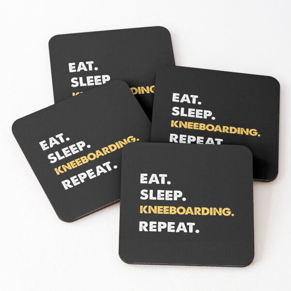 Item preview, Funny Kneeboarding Apparel Eat Sleep Kneeboarding Repeat designed and sold by kallerqptart.