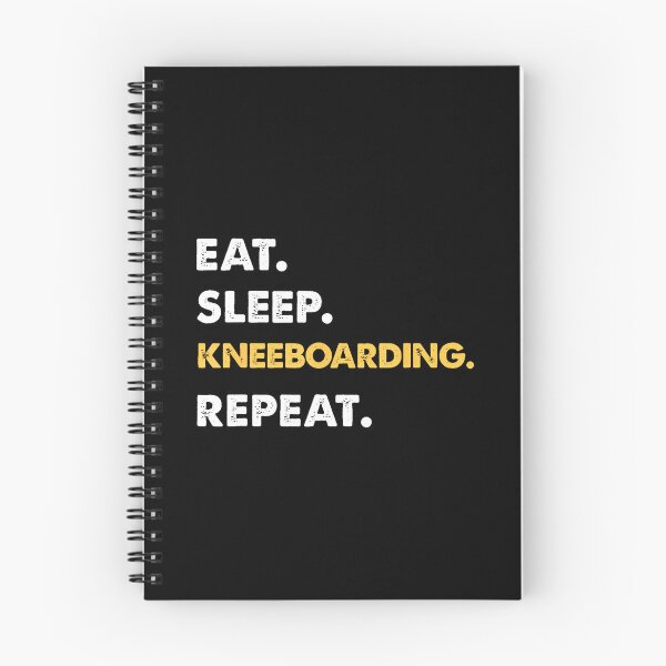 Item preview, Funny Kneeboarding Apparel Eat Sleep Kneeboarding Repeat designed and sold by kallerqptart.