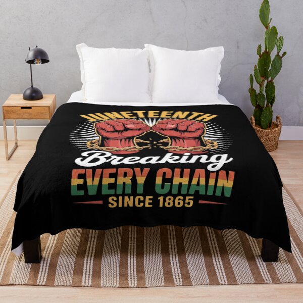 Item preview, Breaking Every Chain Since 1865 Juneteenth Freedom designed and sold by ProudForFunny.