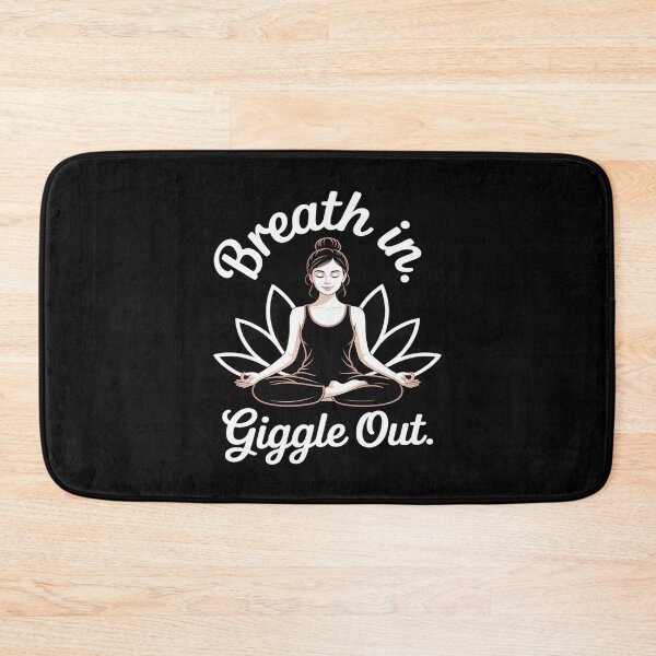 Item preview, Breath In Giggle Out Laughter Yoga designed and sold by ProudForFunny.