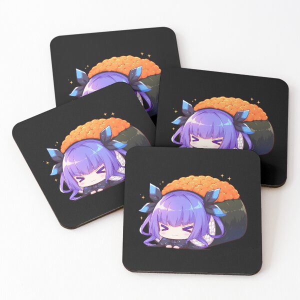 Item preview, Inia Sestina Muv Luv Alternative Anime Girl Kawaii Chibi Sushi Sparkle designed and sold by CarlosBender.