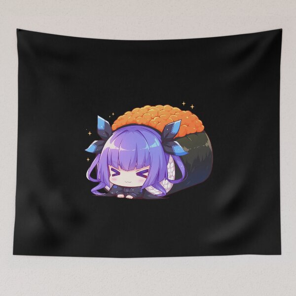 Item preview, Inia Sestina Muv Luv Alternative Anime Girl Kawaii Chibi Sushi Sparkle designed and sold by CarlosBender.