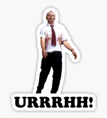 Shaun of the dead - Zombie Shaun Sticker
