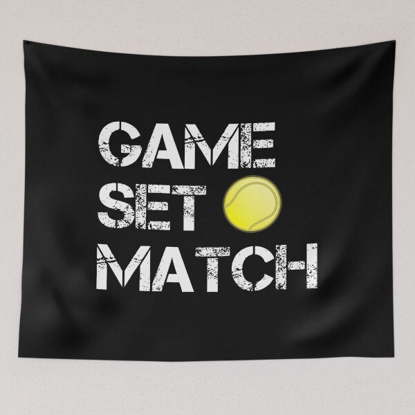 Item preview, Game Set Match Tennis Match Day designed and sold by gaweshalmuezy.