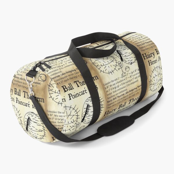 Item preview, Nerdy Vintage Hairy Ball Theorem Poincare Topology Math Teacher Black Text Parchment designed and sold by MathWare MathClips.