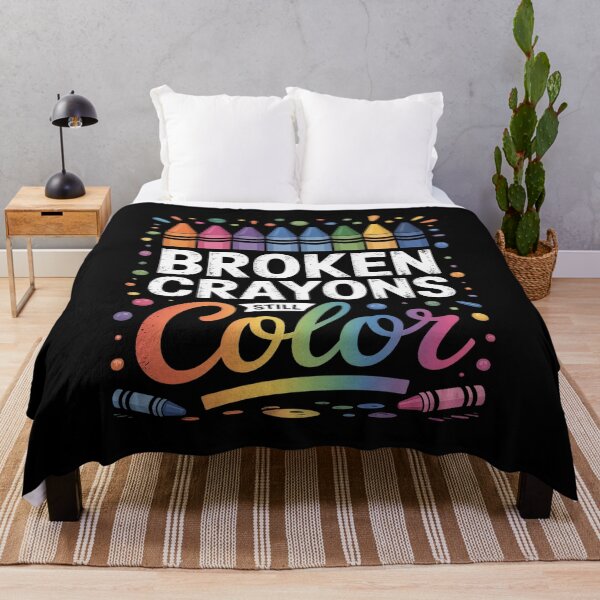 Item preview, Broken Crayons Still Color Insights Mental Health Awareness designed and sold by ProudForFunny.