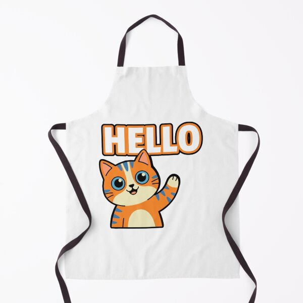 Item preview, Kawaii Hello Cat Cute Cartoon Mascot for Cat Lover designed and sold by chattsuede.