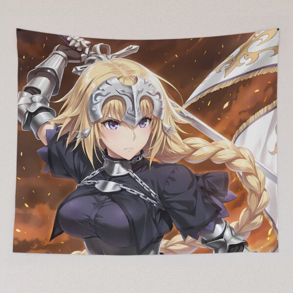Item preview, Jeanne D Arc Battle Glory Fate Grand Order Anime Girl designed and sold by CarlosBender.