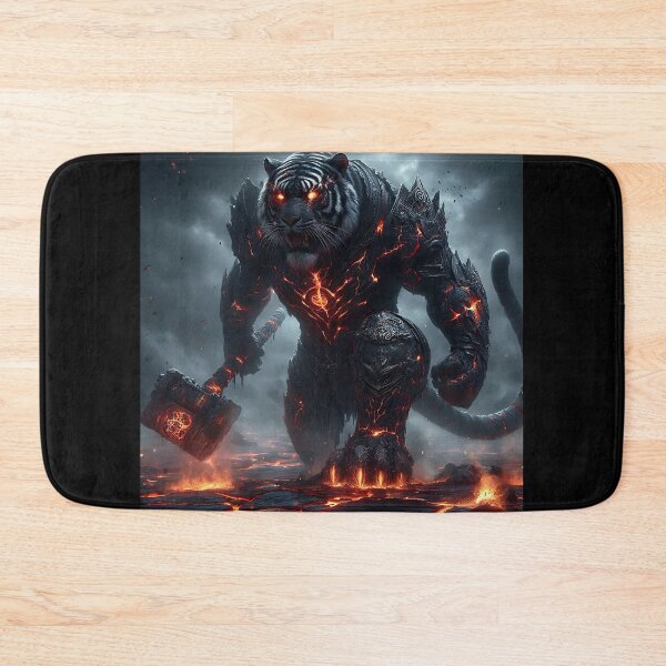 Item preview, Black Lava Tiger designed and sold by GalleryBrisArt.