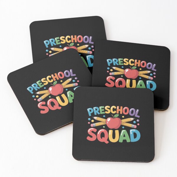 Item preview, Preschool Squad Preschool Teachers Back To School Students designed and sold by SIGORDESIGN.