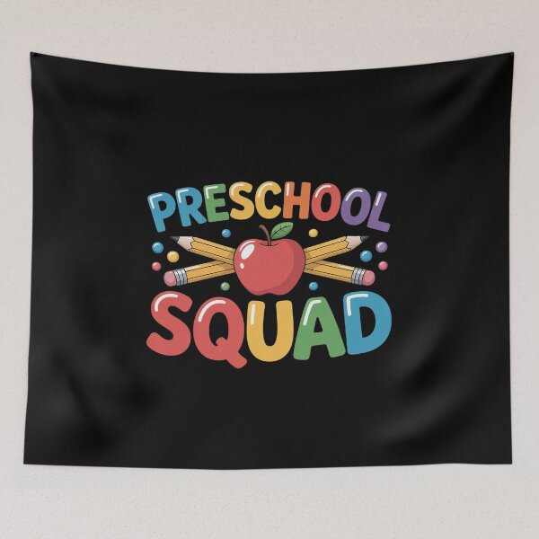 Item preview, Preschool Squad Preschool Teachers Back To School Students designed and sold by SIGORDESIGN.