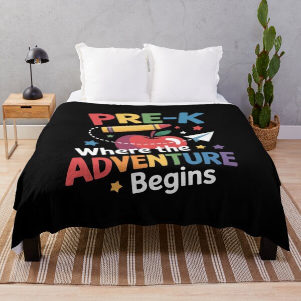 Item preview, Pre-K Where The Adventure Begins Back To School Teacher designed and sold by SIGORDESIGN.