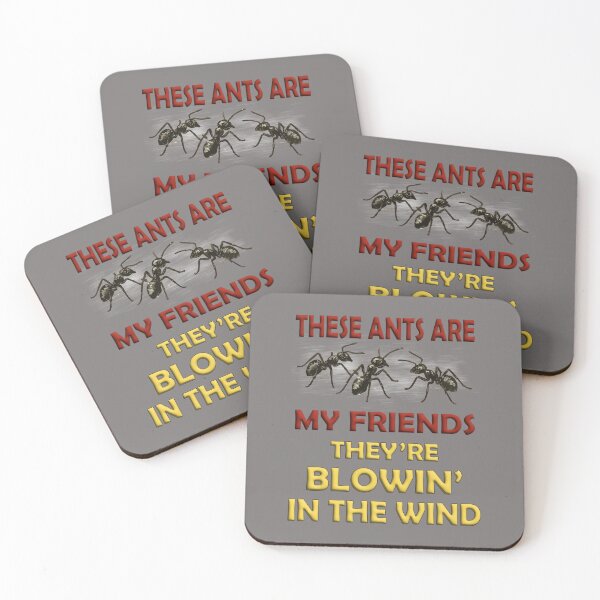 Item preview, These Ants Are My Friends They're Blowin' in the Wind Mangled Lyrics designed and sold by babbselasdesigns.
