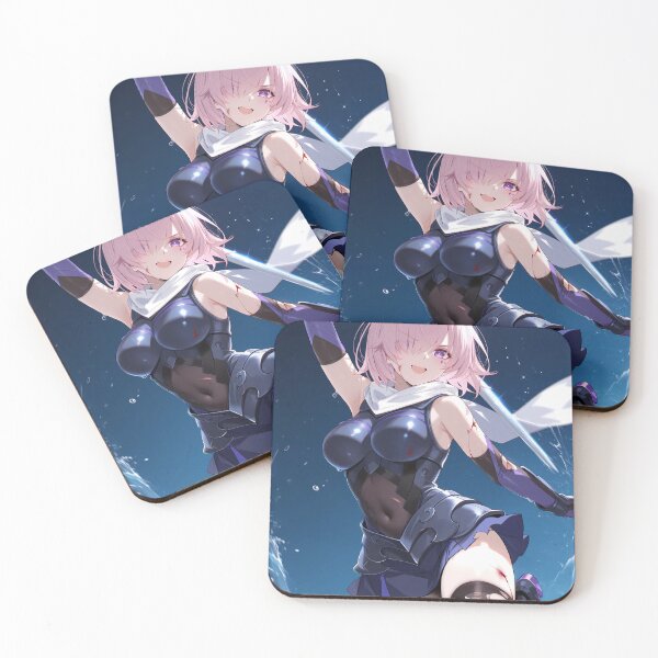 Item preview, Shielder Mash Kyrielight Battle Ready Pose Fate Grand Order Anime Girl designed and sold by CarlosBender.