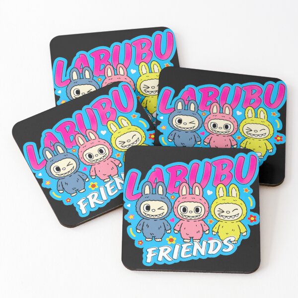 Item preview, Labubu Friends Cartoon Bunny Friends designed and sold by NovaNeal.