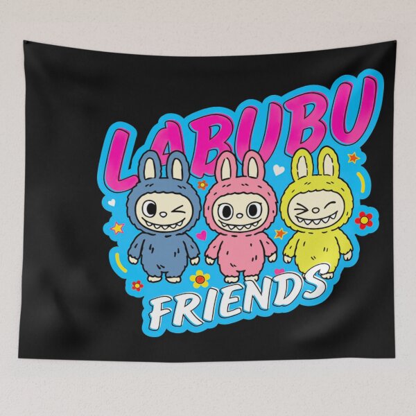 Item preview, Labubu Friends Cartoon Bunny Friends designed and sold by NovaNeal.