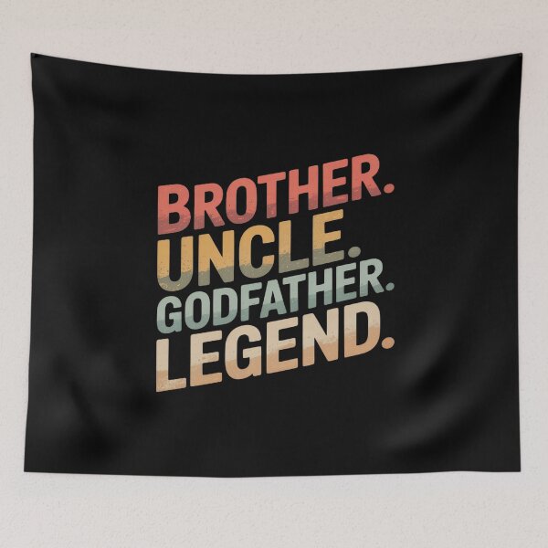 Item preview, Brother Uncle Godfather Legend Apparel, Funny Fathers Day designed and sold by ProudForFunny.