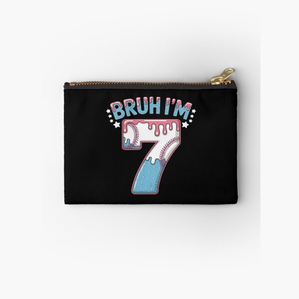 Item preview, Bruh 7th Birthday Boy Baseball Ice Cream Drip 7 Year Old Boy designed and sold by ProudForFunny.