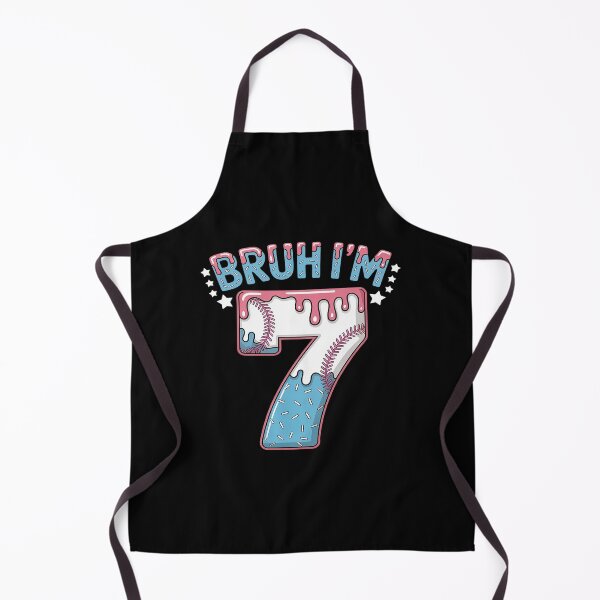 Item preview, Bruh 7th Birthday Boy Baseball Ice Cream Drip 7 Year Old Boy designed and sold by ProudForFunny.